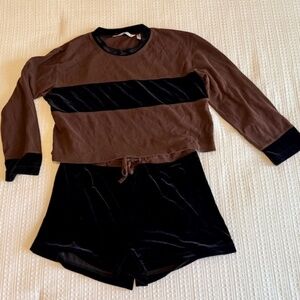 Victoria's Secret Pajama Short Set Size Medium